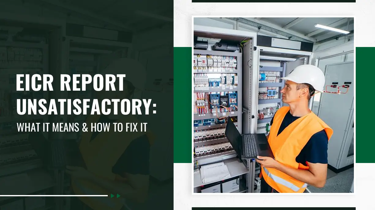 EICR Report Unsatisfactory