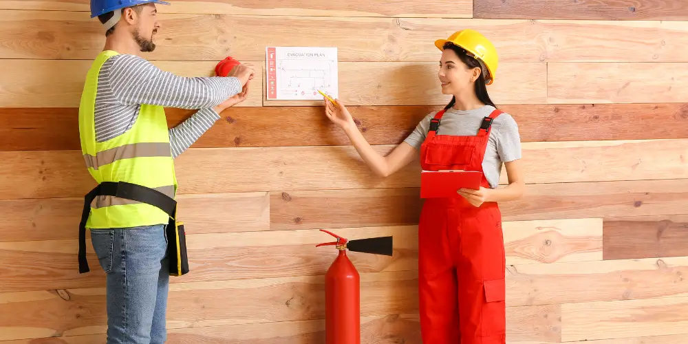 legal requirements of employees in the workplace fire safety