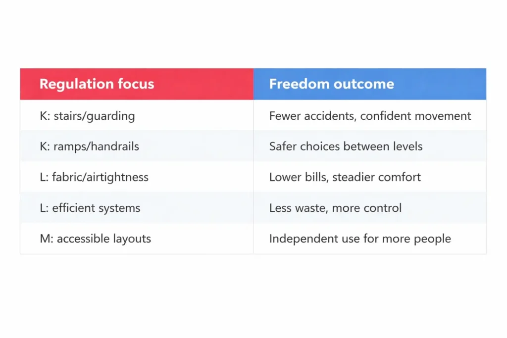 Building Regulations Parts A to P