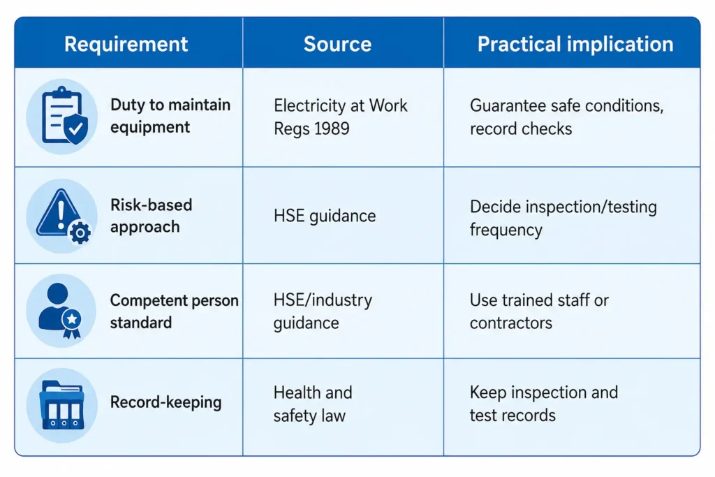 Risk & Environment: Deciding PAT Frequency / How Often Are PAT Tests Required