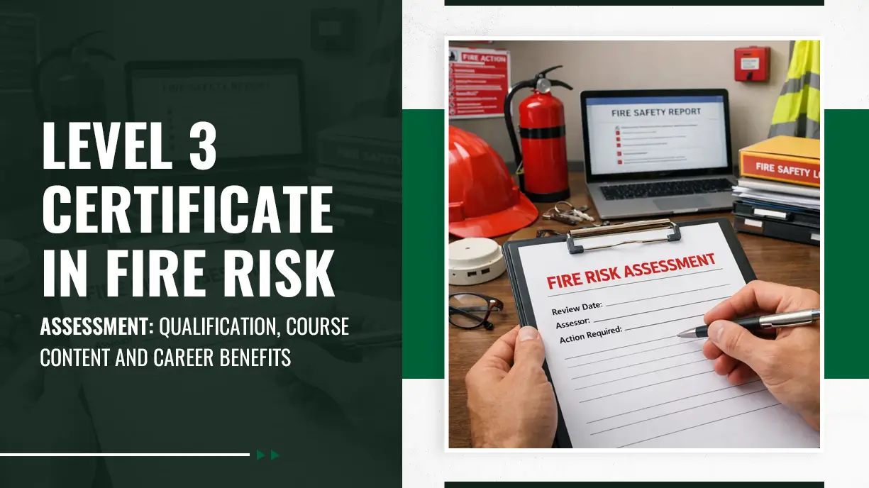 Level 3 Certificate in Fire Risk Assessment Qualification, Course Content and Career Benefits