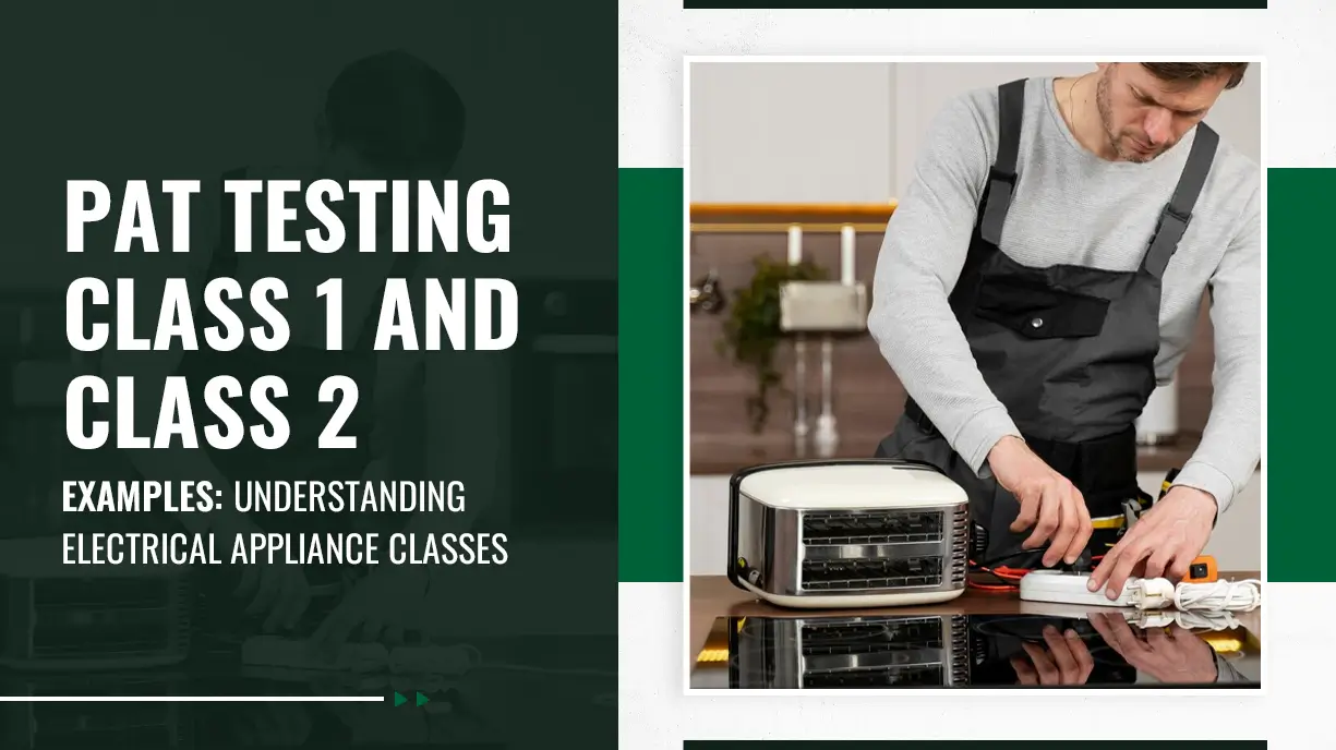 PAT Testing Class 1 and Class 2 Examples Understanding Electrical Appliance Classes