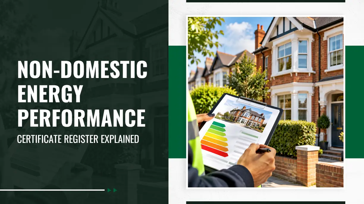 Non-Domestic Energy Performance Certificate Register Explained