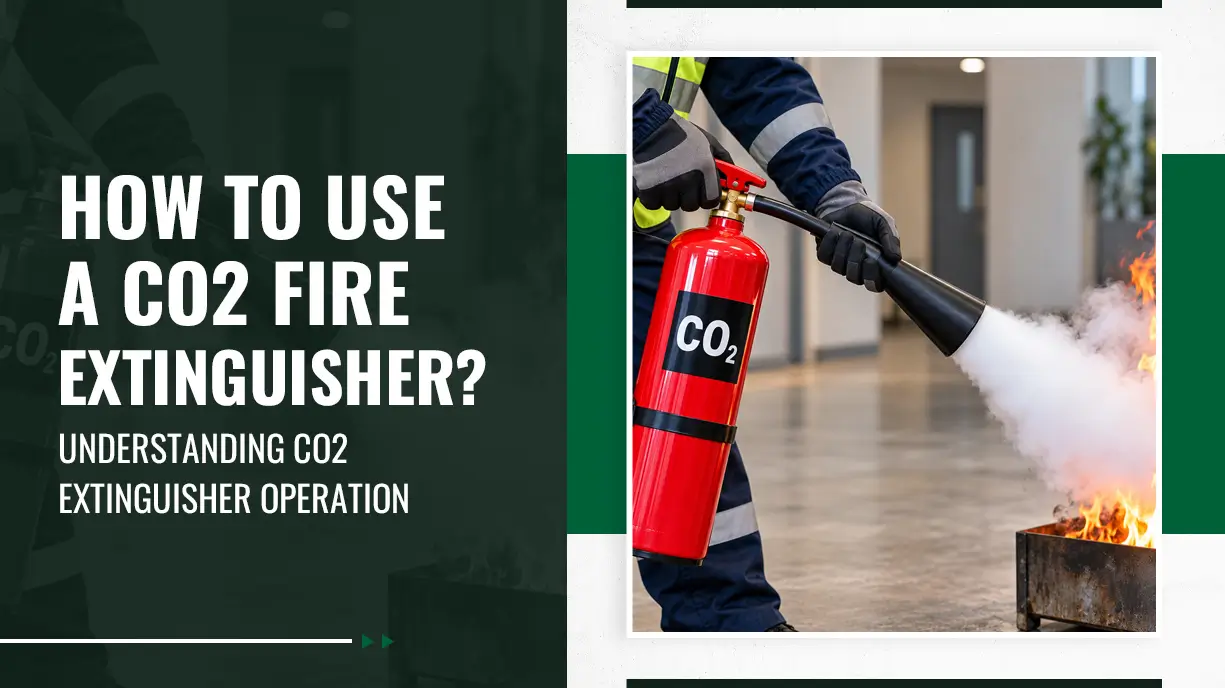 How to Use a CO2 Fire Extinguisher Understanding CO2 Extinguisher Operation